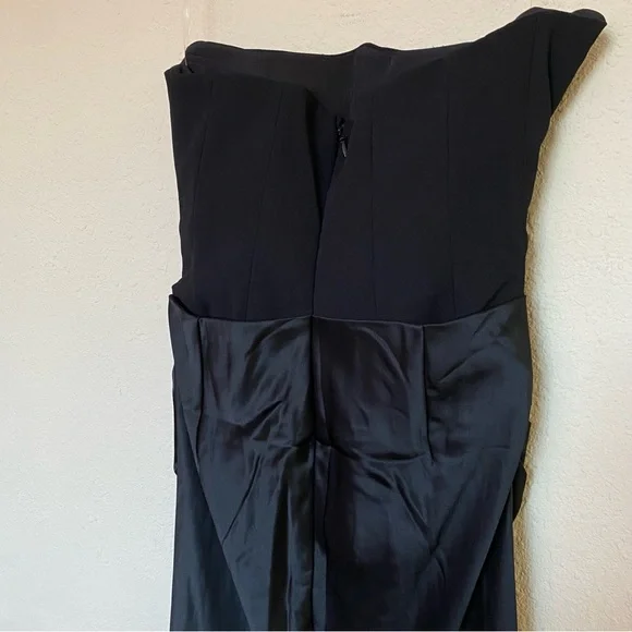 House of CB S D-DD'Persephone' Black Strapless Corset Maxi Dress‎ NWOT